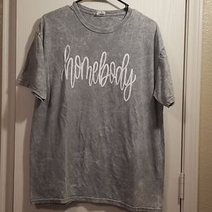 "Homebody" grey shirt